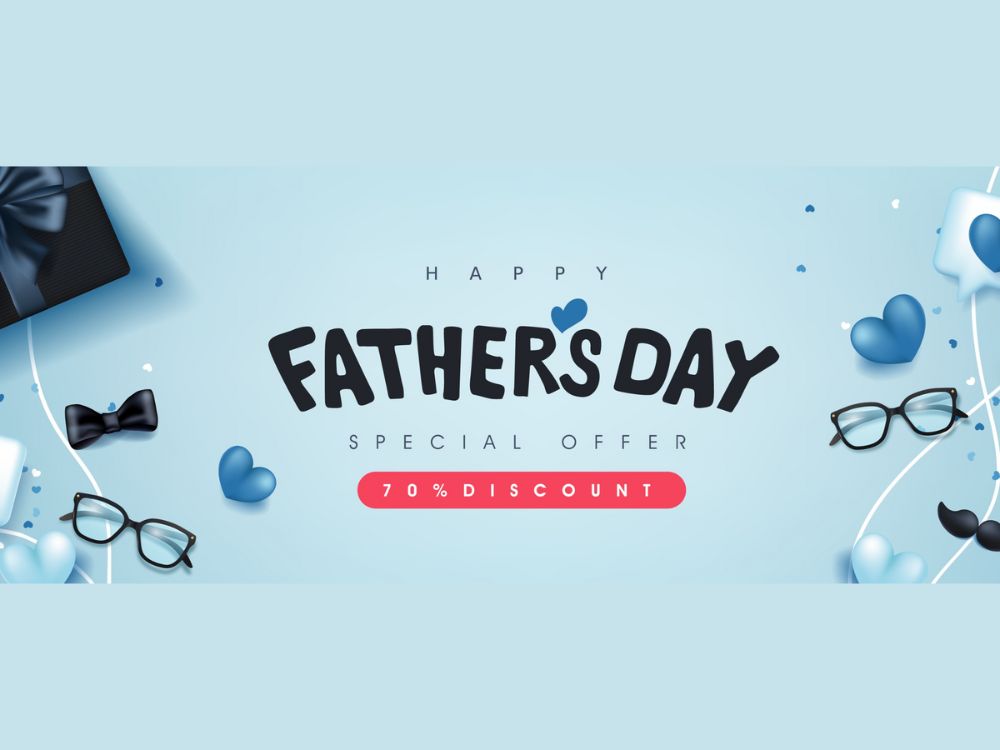 Illustrazione banner Festa del Papà