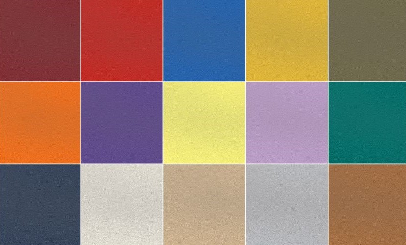 Illustrazione tavolozza colori autunnali