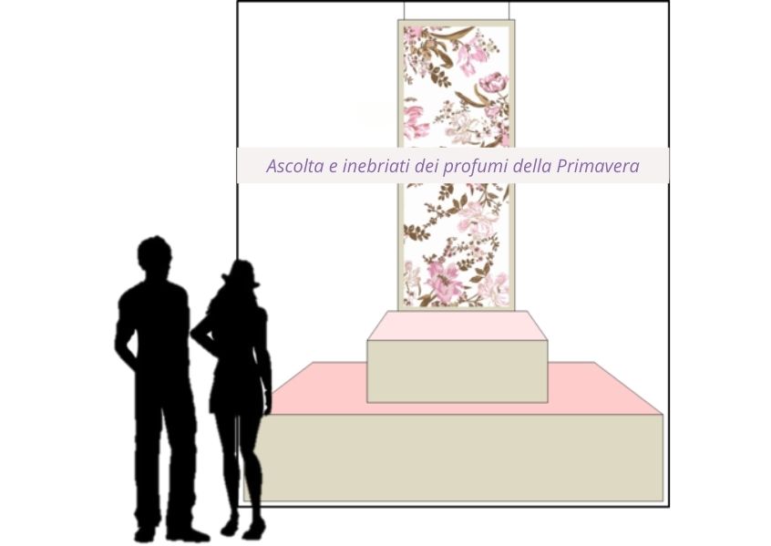 Illustrazione esempio 7 vetrina primavera