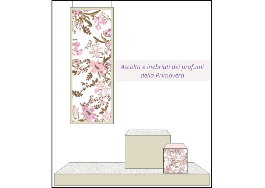 Illustrazione esempio 8 vetrina primavera