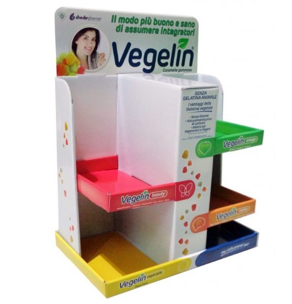 Foto fi espositore prodotti farmaceutici