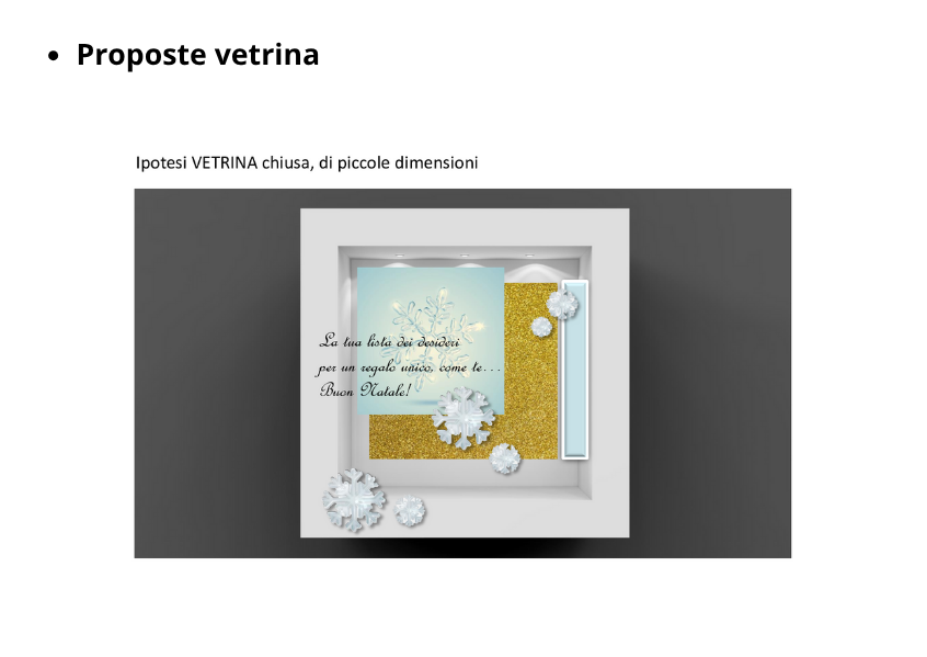 Illustrazione con vetrina invernale 4