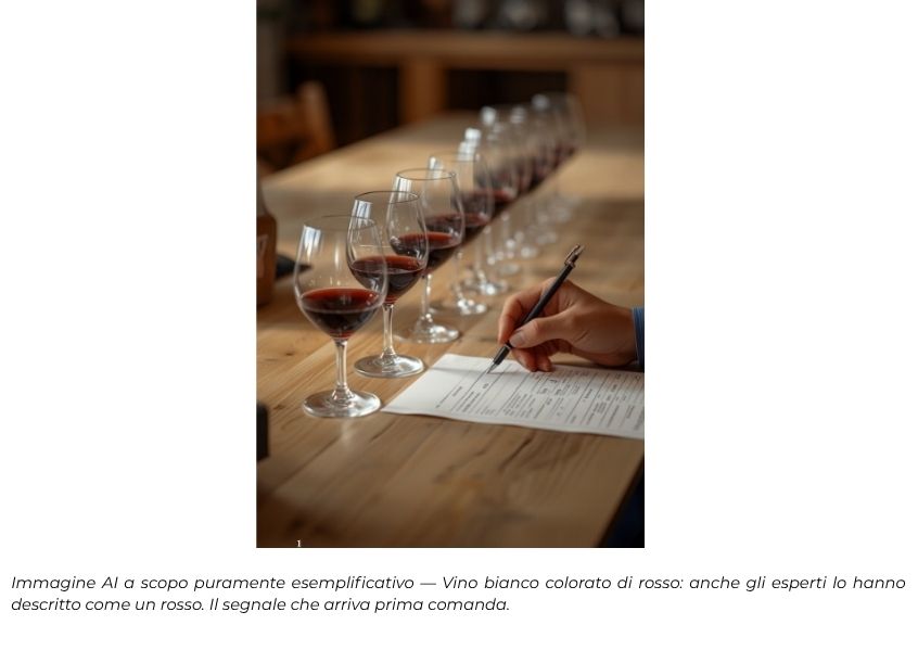 Immagine creata con IA vino 